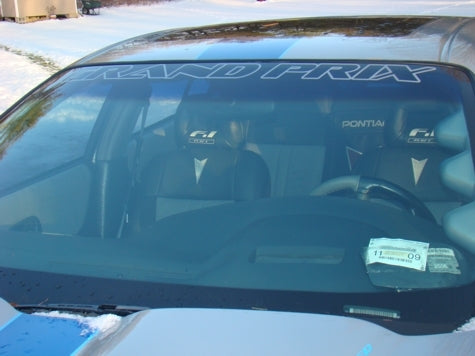 Windshield Banner Decal - 97-03 Grand Prix