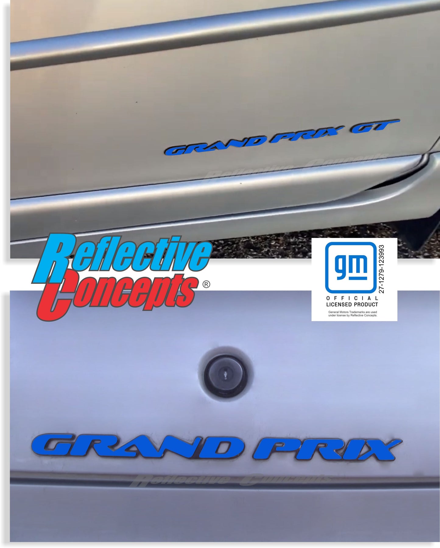 Door and Trunk Badge Overlays set of 3 - 97-03