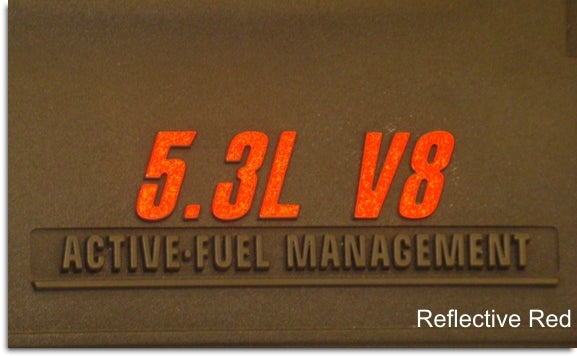 Engine Cover Overlay Decals - 06-07 Monte Carlo