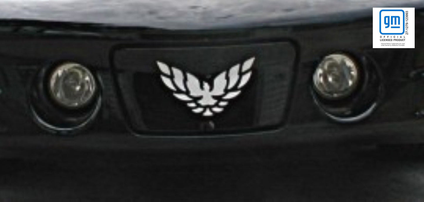 Front License Plate Cover Overlay Decal - 98-02