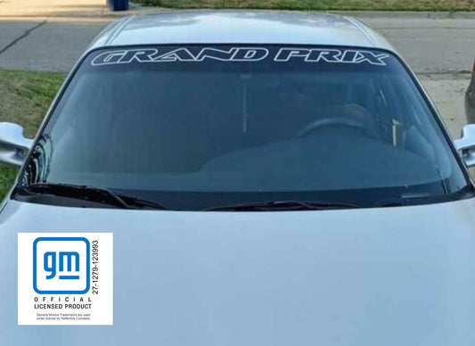 Windshield Banner Decal - 97-03 Grand Prix