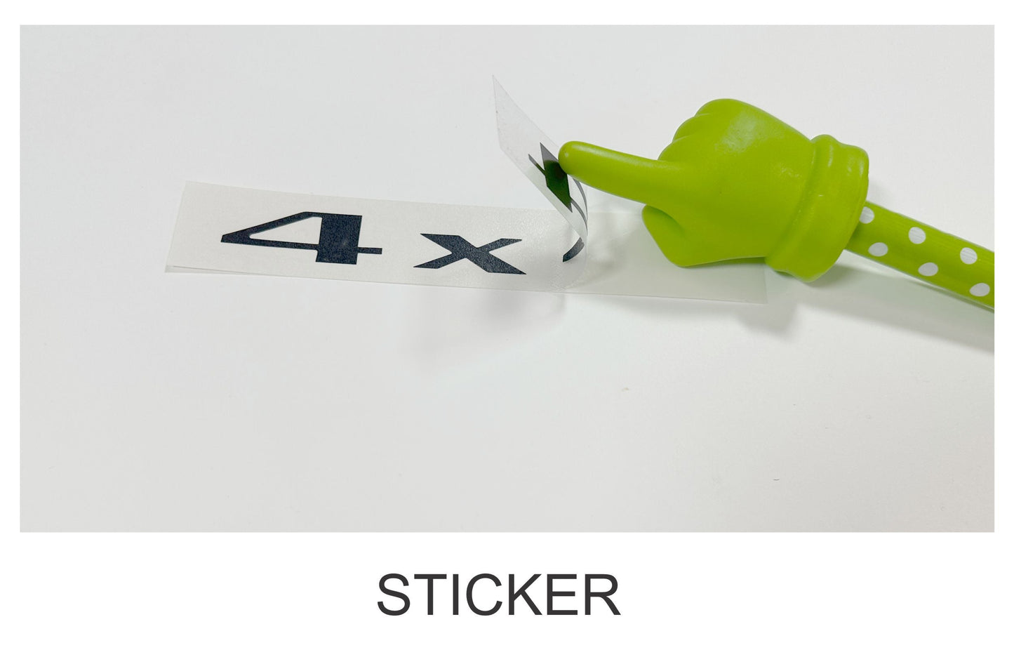 4x4 Logo Decal