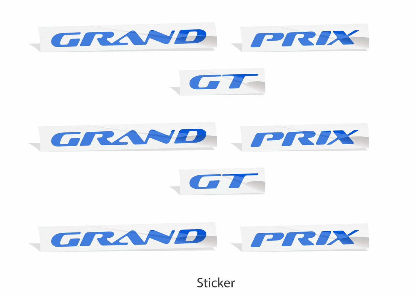 Door and Trunk Badge Overlays set of 3 - 97-03