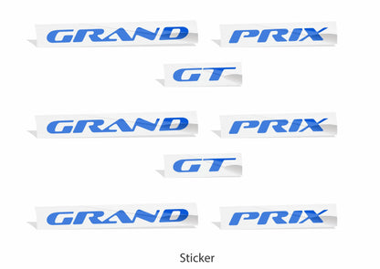 Door and Trunk Badge Overlays set of 3 - 97-03